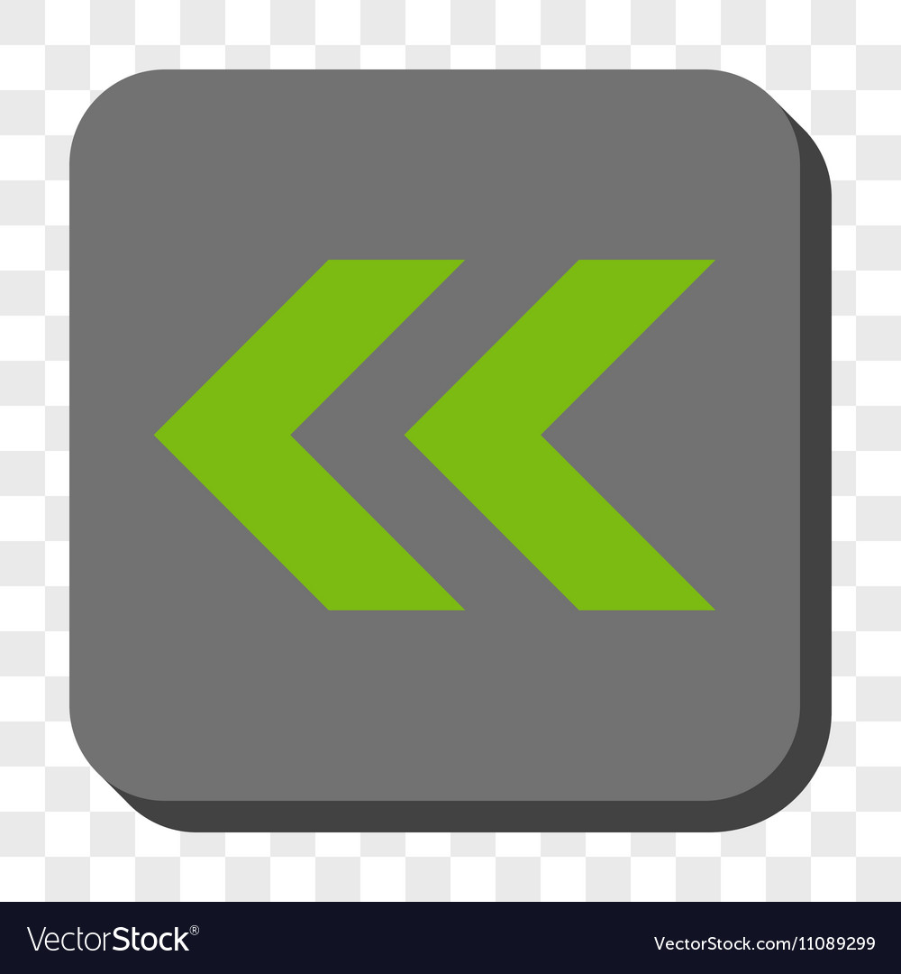 Shift left rounded square button