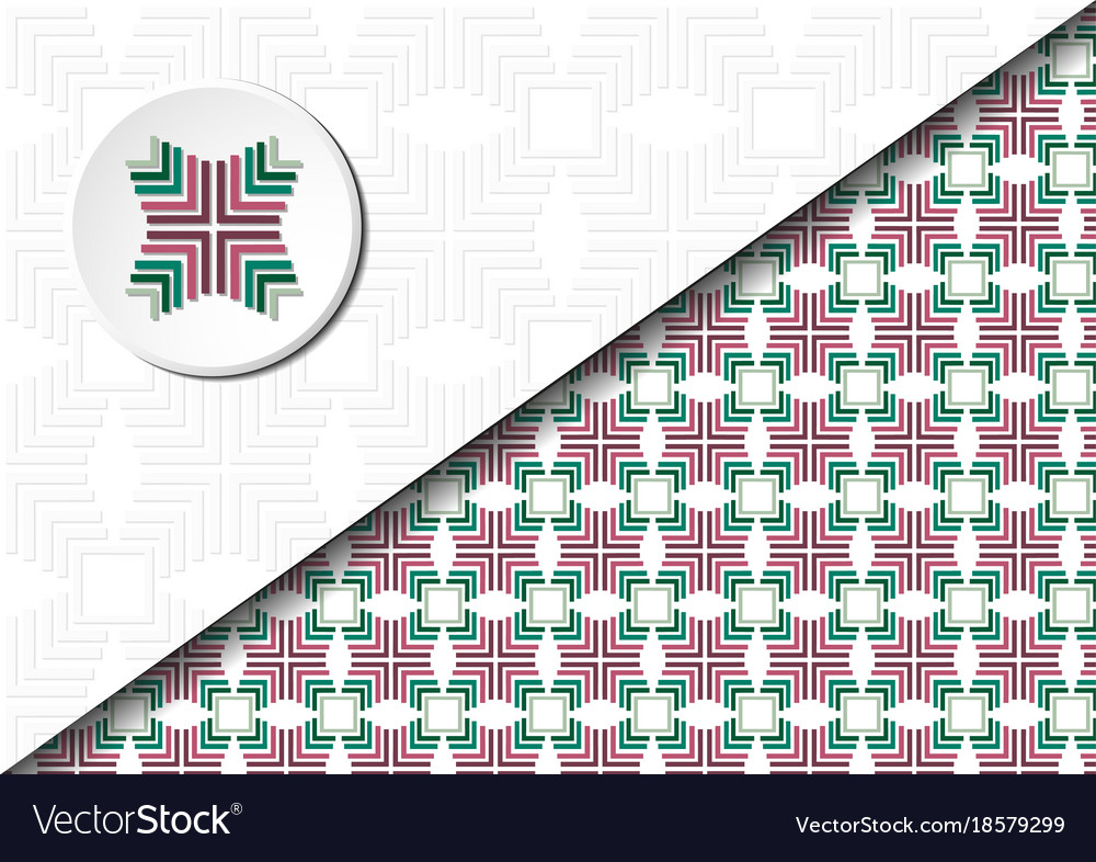 Square abstract pattern 02