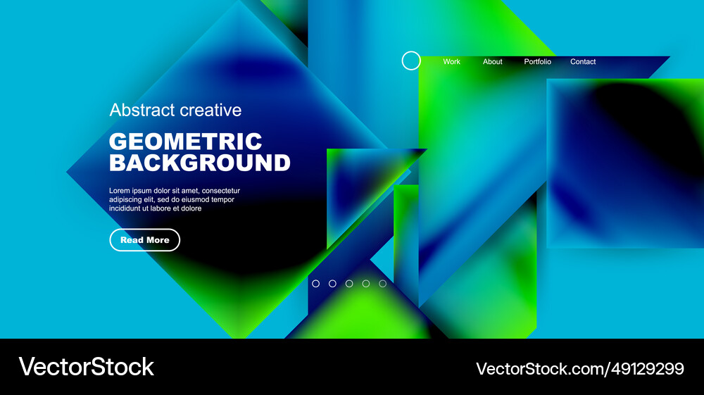 Triangle abstract background Royalty Free Vector Image