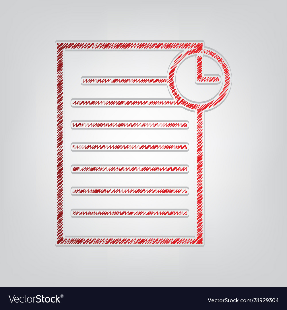 Check mark sign red gradient
