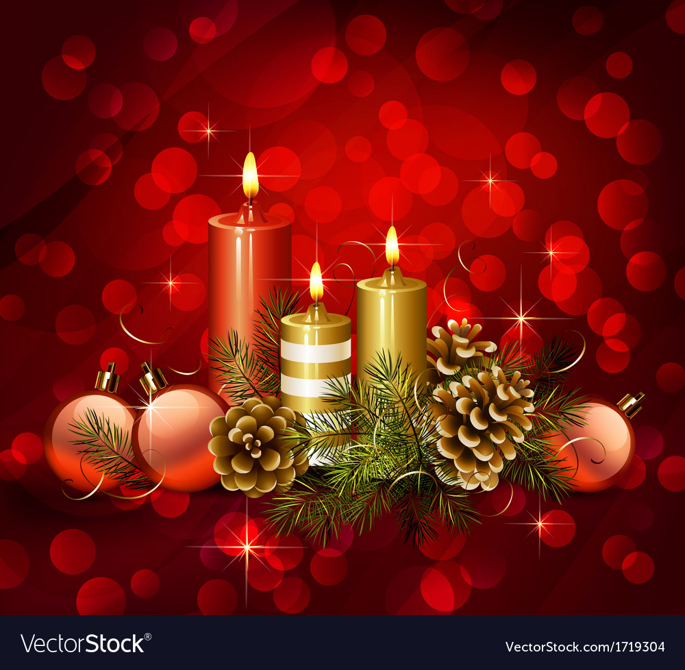 Christmas background Royalty Free Vector Image