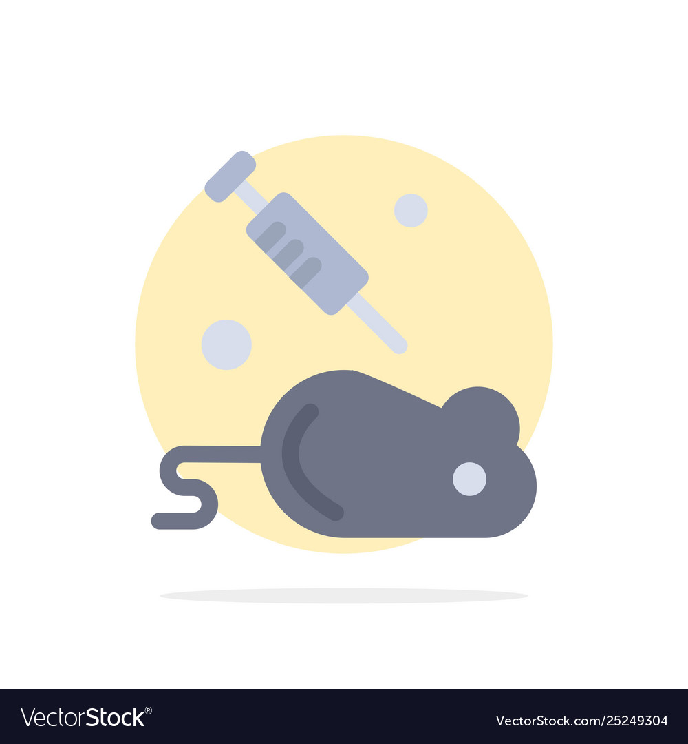 Experiment laboratory mouse science abstract Vector Image Experiment laboratory mouse science abstract