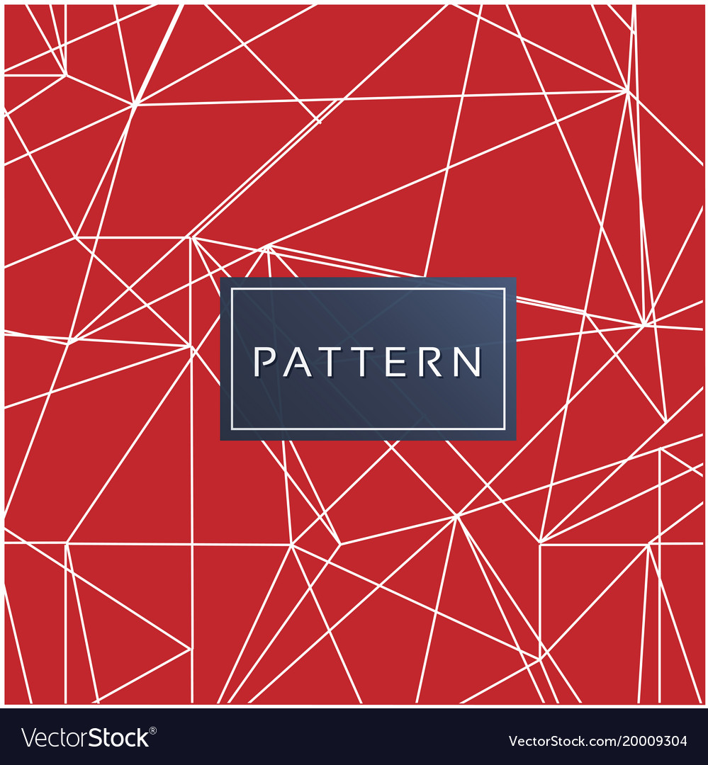 Red Geometric Pattern Background