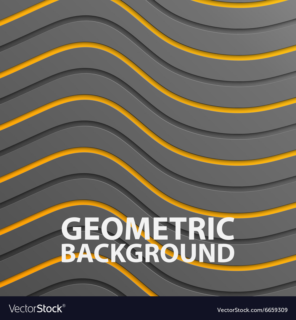3d realistic abstract layers background