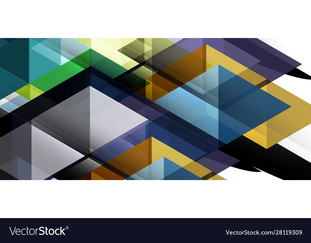 Abstract triangle pattern colorful backdrop vector image Abstract triangle pattern colorful backdrop