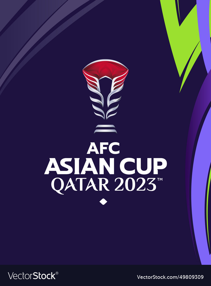 Afc asian cup qatar 2023 logo asia football symbol