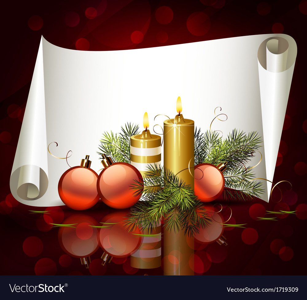 Christmas Background Royalty Free Vector Image