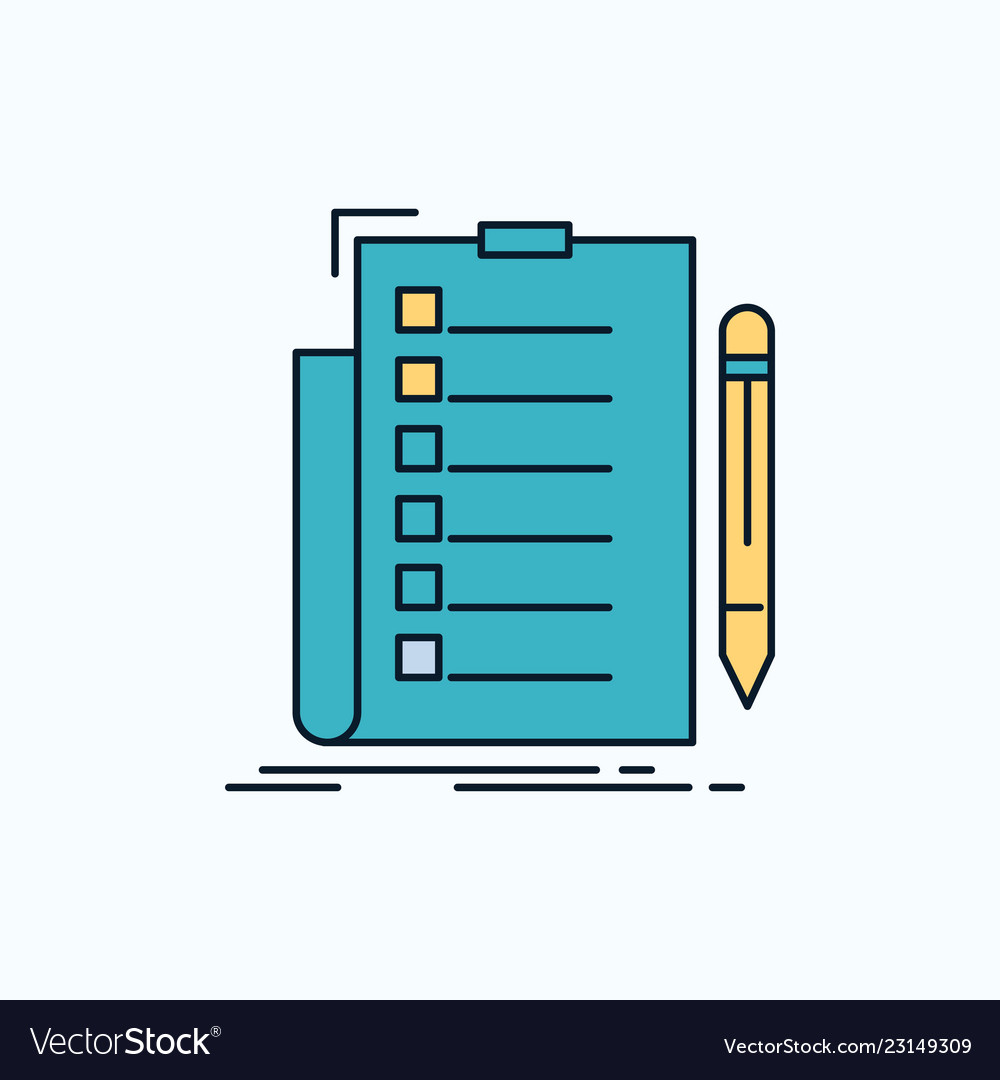 Expertise checklist check list document flat icon