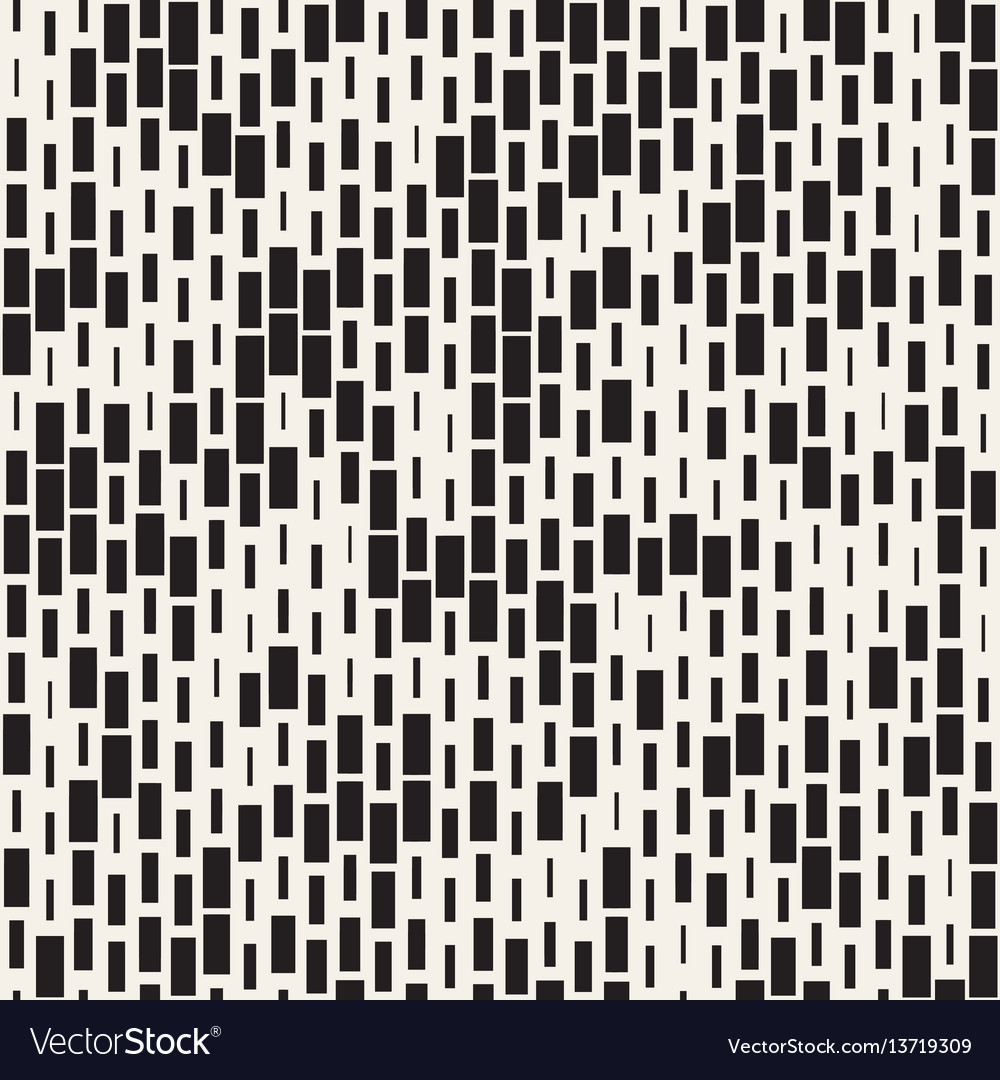 Irregular Monochrome Dash Pattern