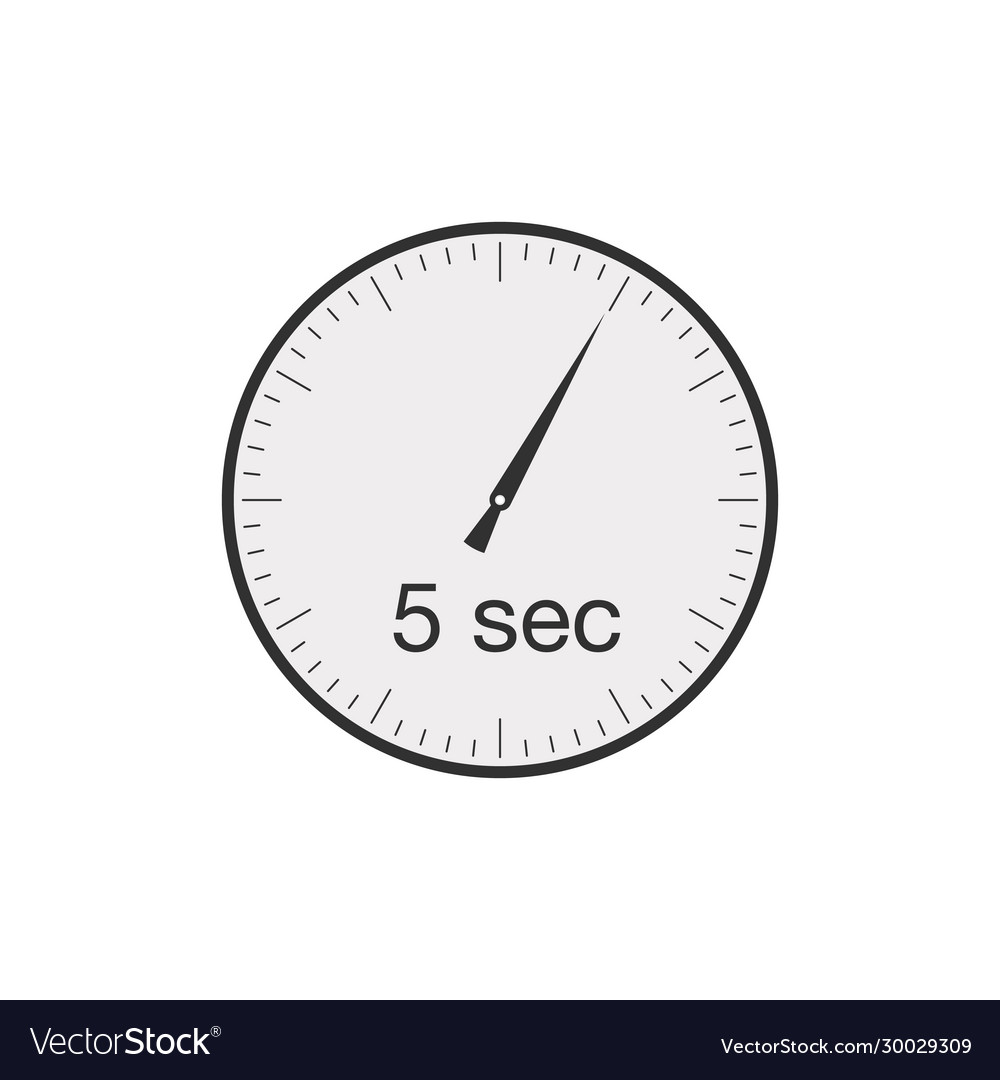 5 minutes 5 seconds timer