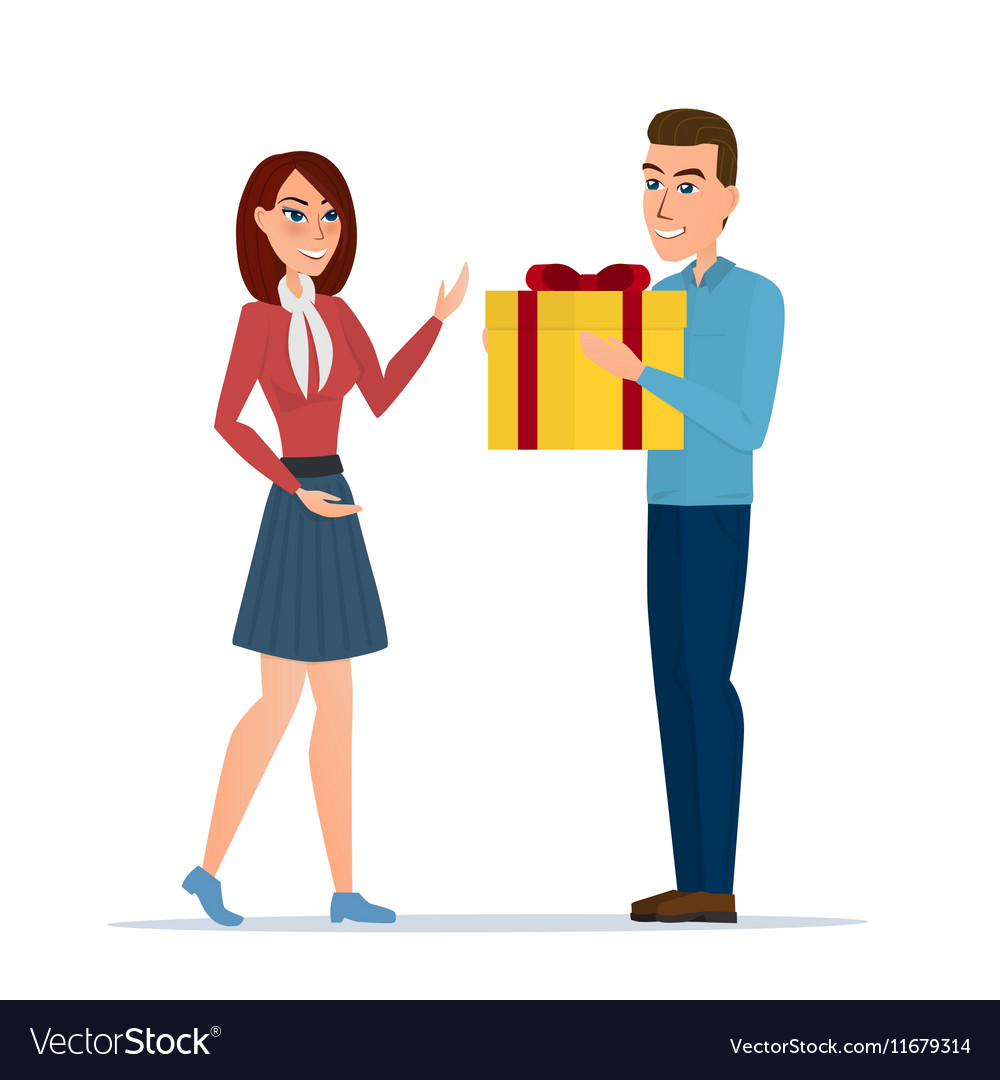 giving a girl a gift