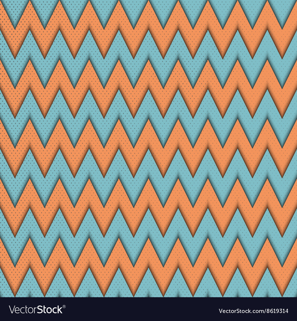 Seamless pattern with zig zag