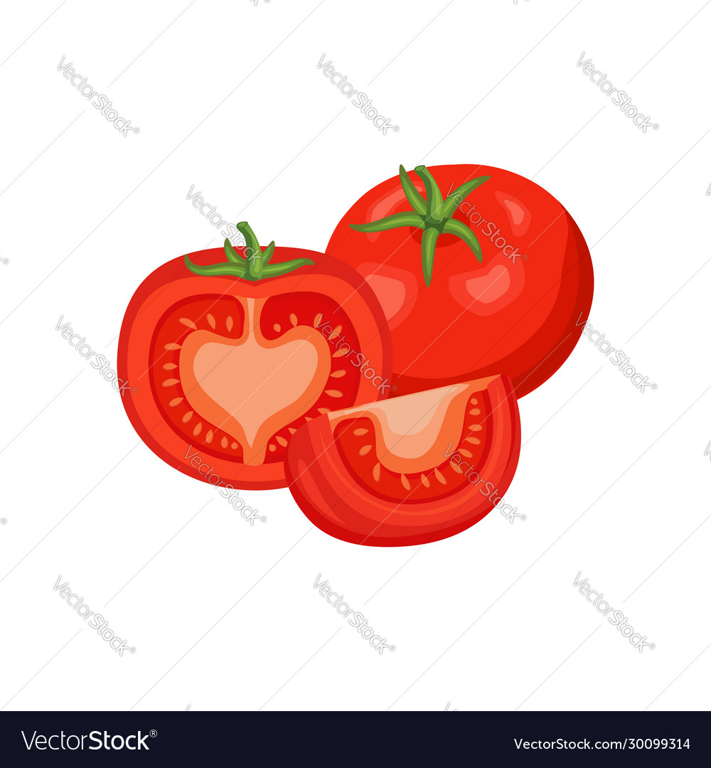 Tomato whole and slices