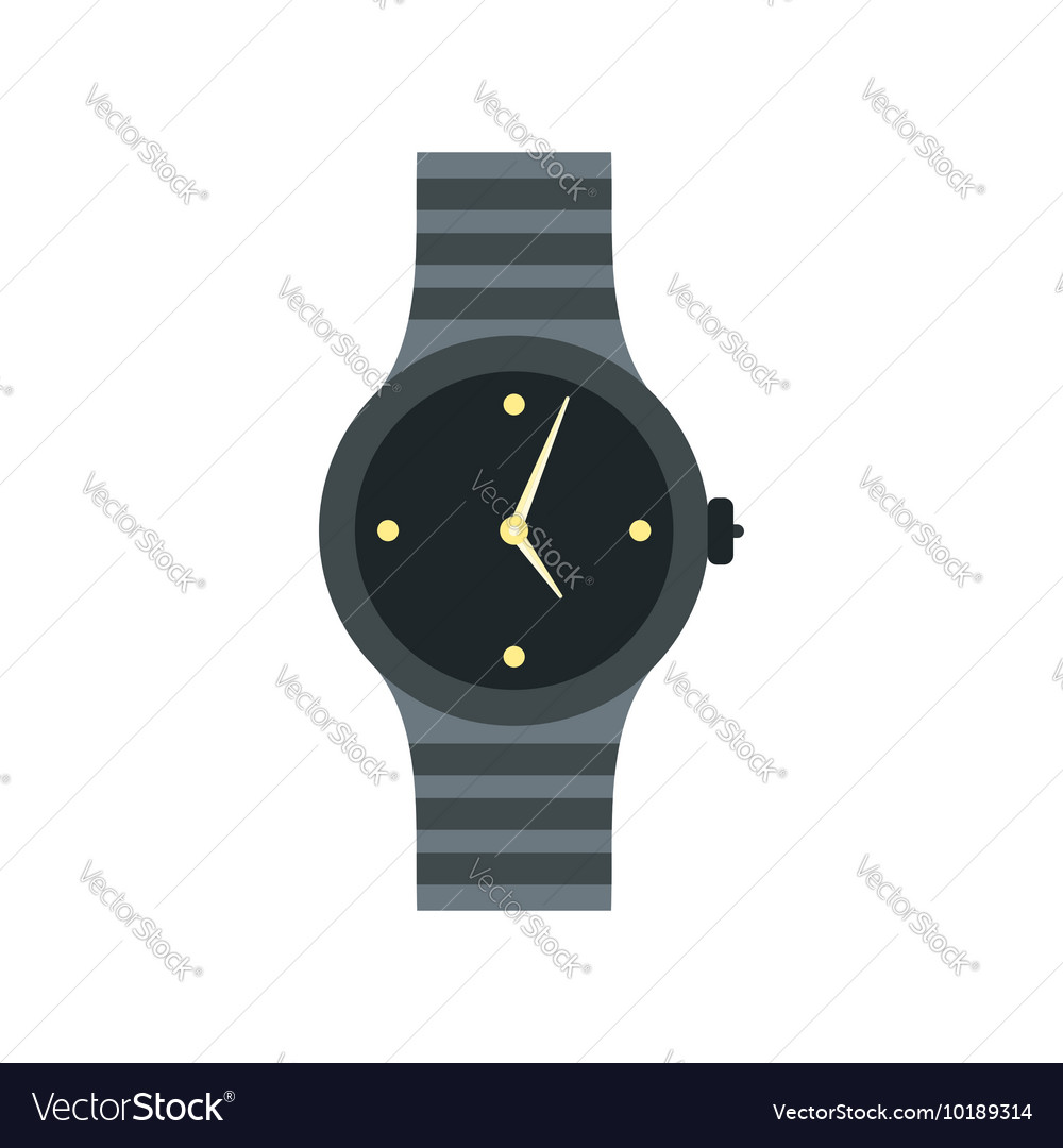 flat wrist watch