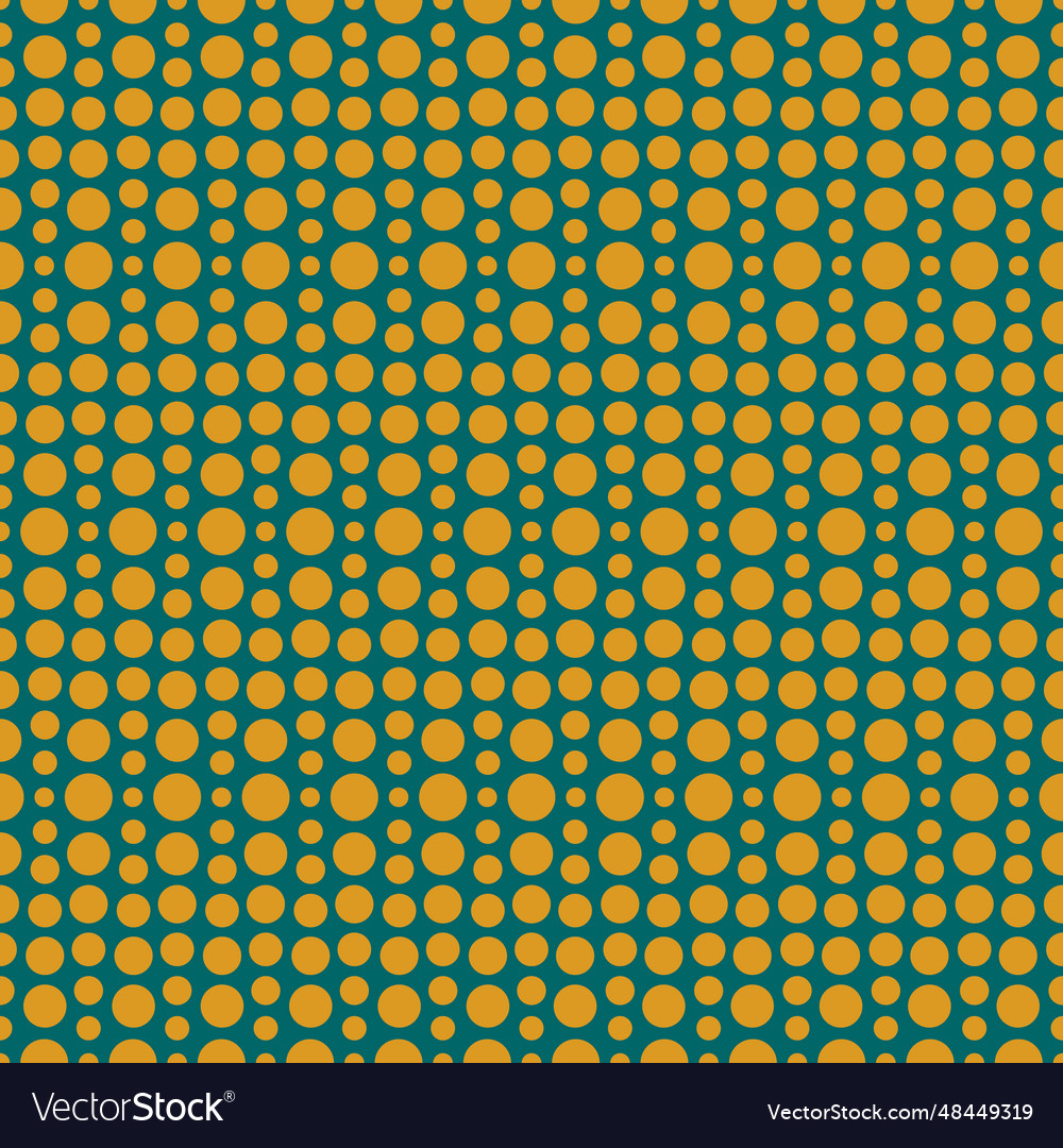 Abstract halftone seamless pattern