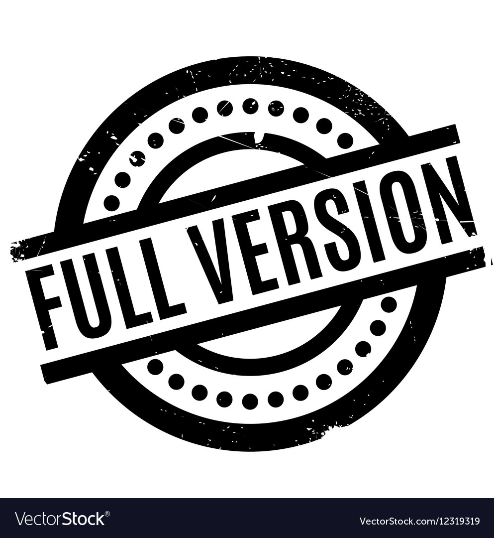 Version stamp. Version stamp