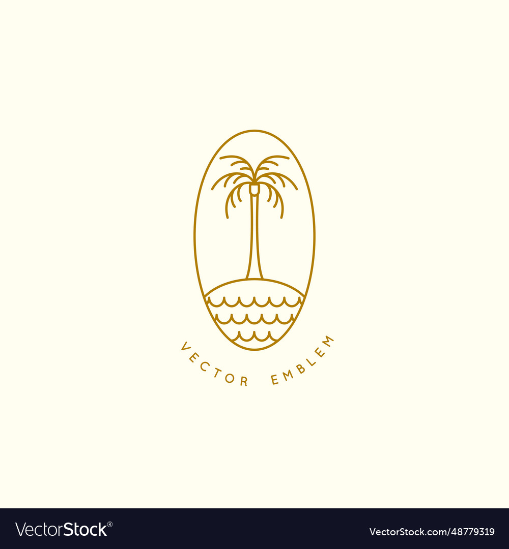 logo-design-template-with-palm-tree-royalty-free-vector