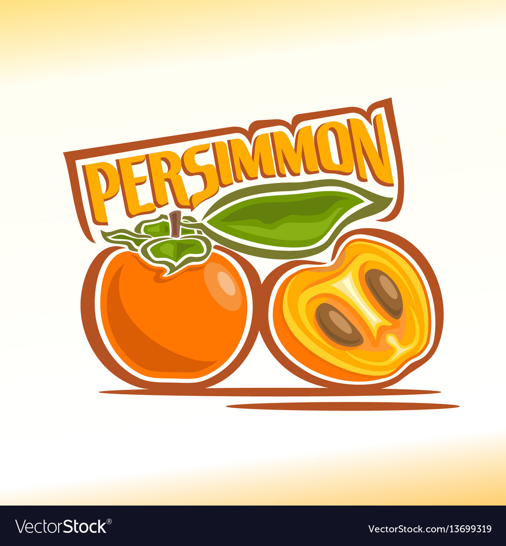 Persimmon still life