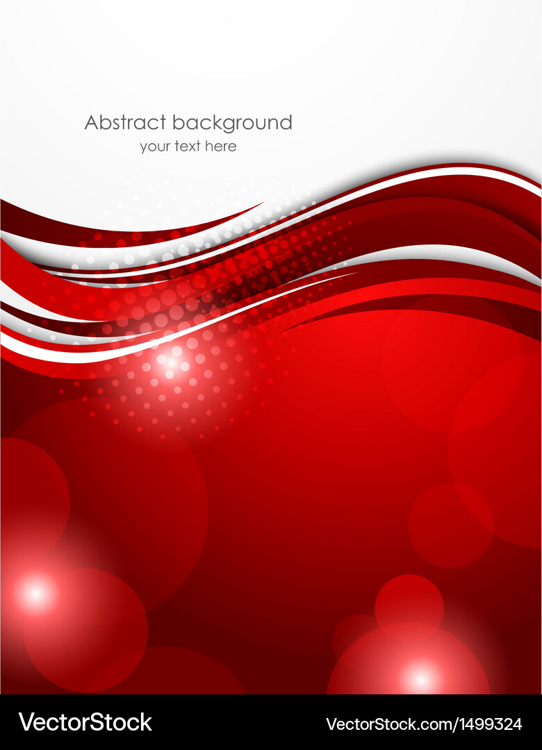 Abstract red background Royalty Free Vector Image