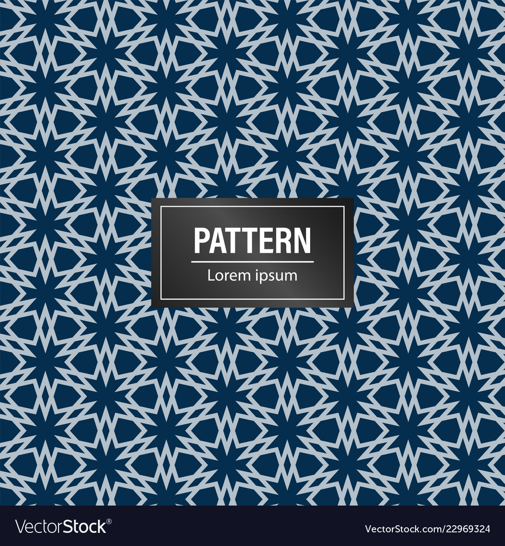 Geometric pattern background minimal and modern Vector Image Geometric pattern background minimal and modern