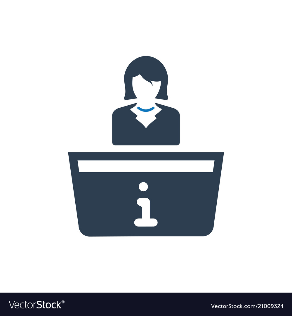 Information desk icon