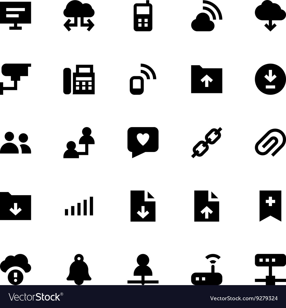 Network & Communication Icons