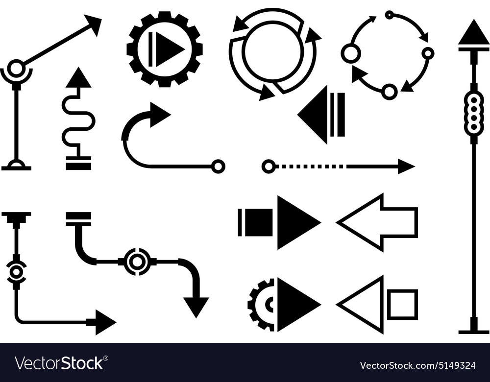 Steampunk Pointer Icons
