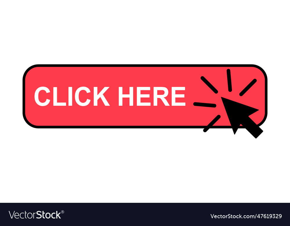 Klicken Sie hier Web-Taste Internet Flat Pointer vector image Klicken Sie hier Web-Taste Internet Flat Pointer