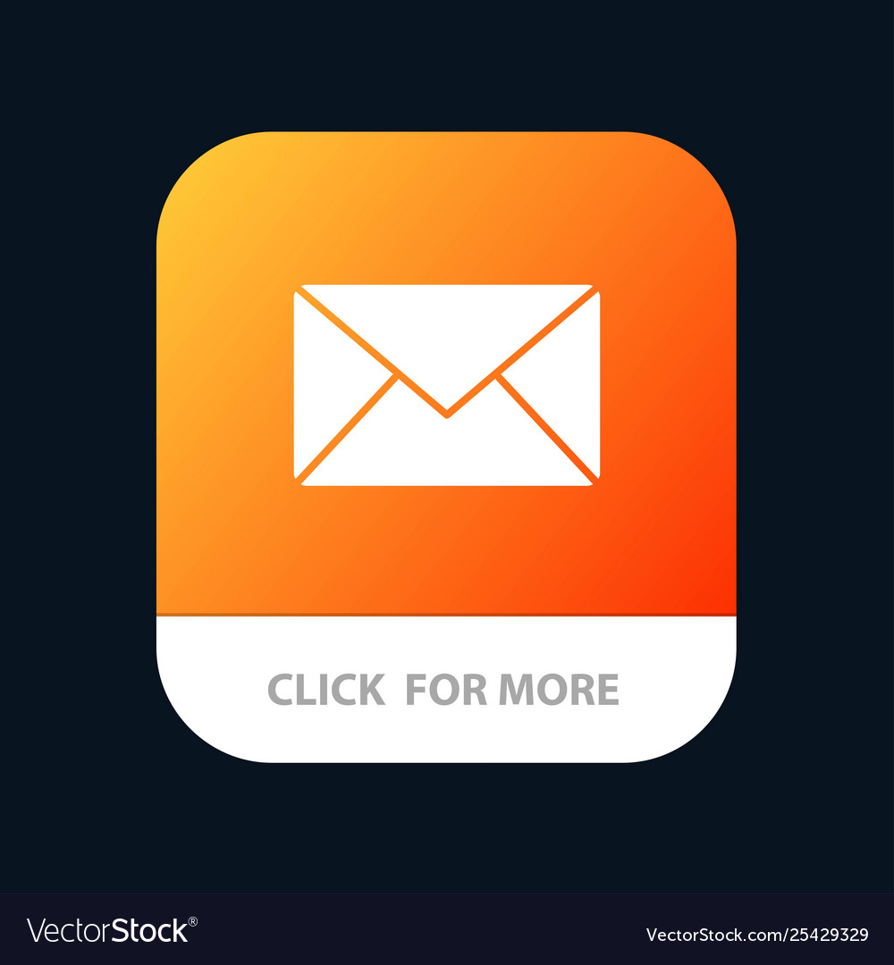 E-Mail-Nachricht sms mobile App-Taste android Vector Image E-Mail-Nachricht sms mobile App-Taste android