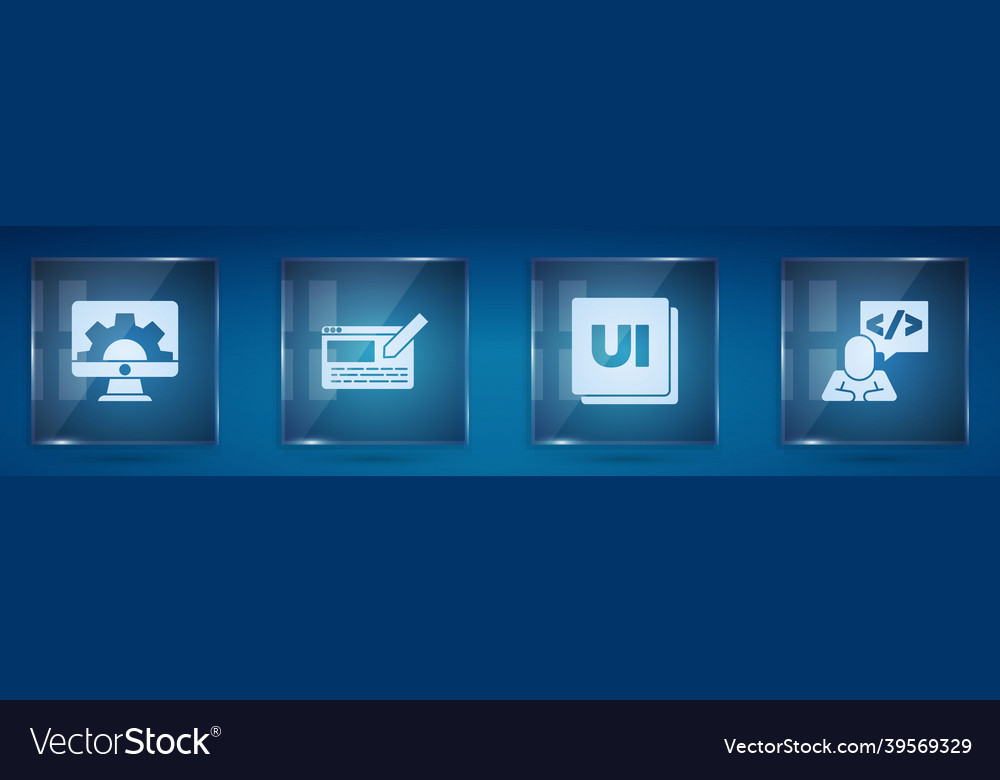 Set Webentwicklung ui oder ux design und front