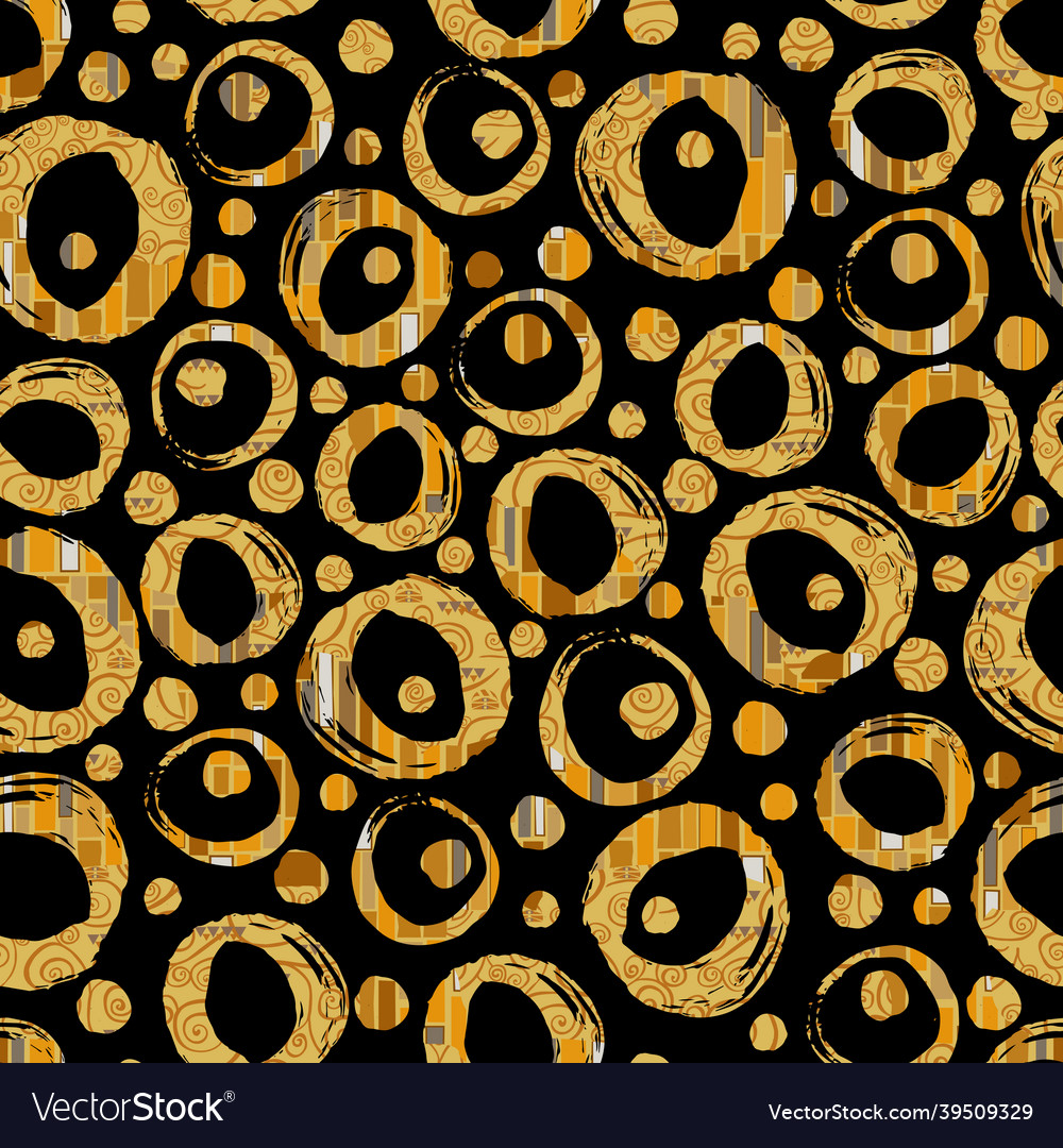 Texture pattern seamless circles vector image Texture pattern seamless circles