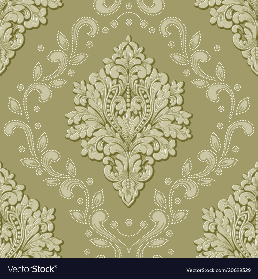 Volumetric Damask Pattern