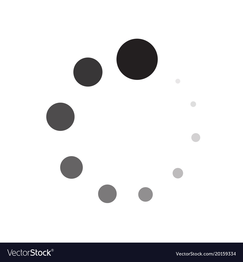 Loading Progress Circle Icon