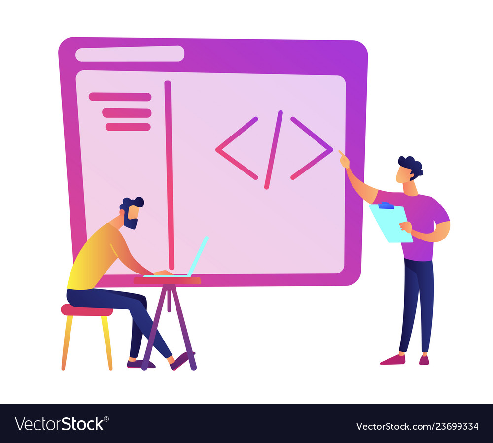 Programmers Coding on Laptops