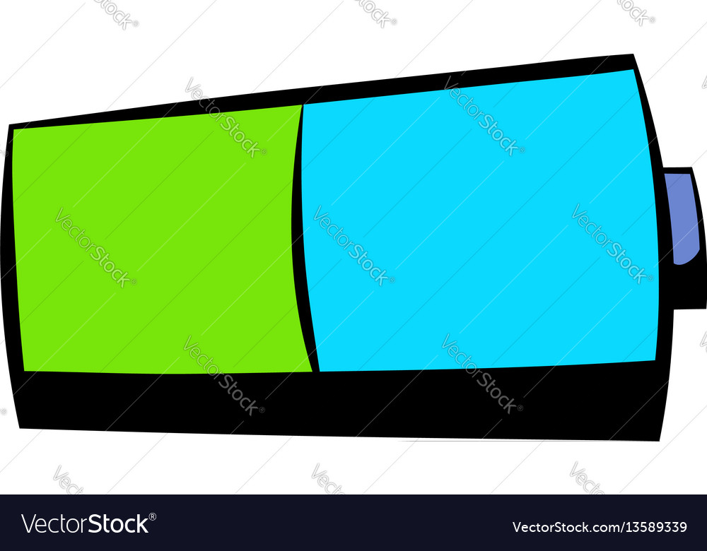 Battery icon icon cartoon Royalty Free Vector Image
