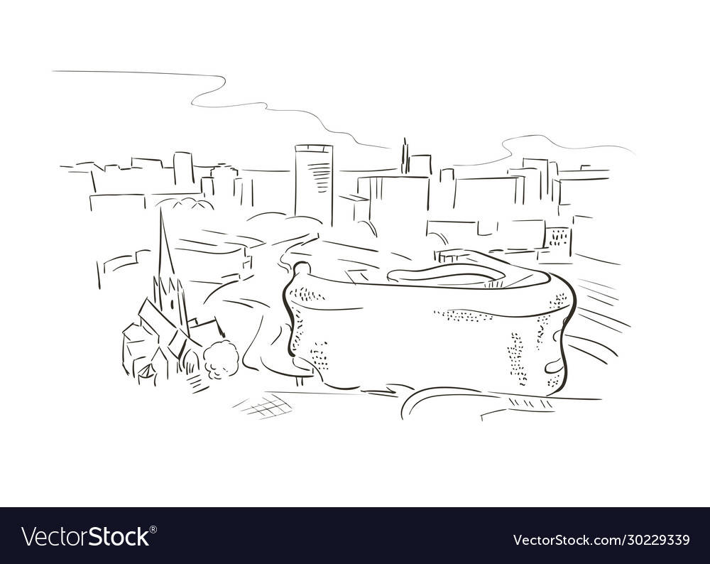 Birmingham City Sketch