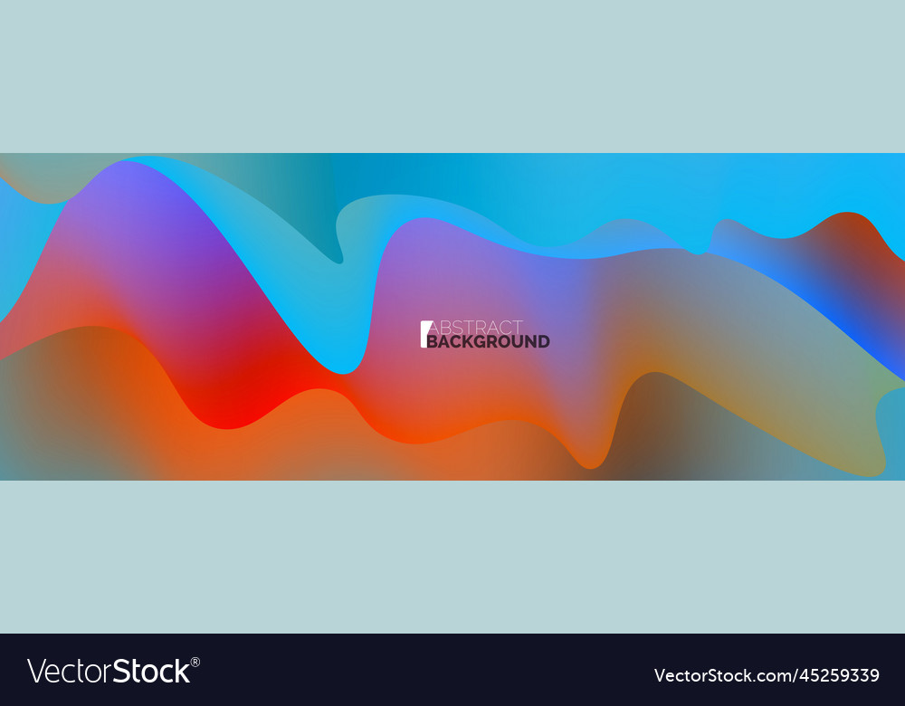 Dynamic liquid waves abstract background