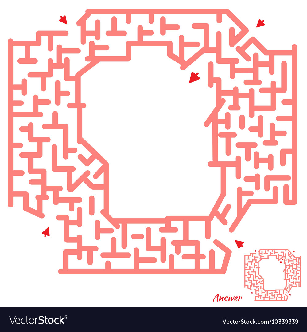 Maze game for kids