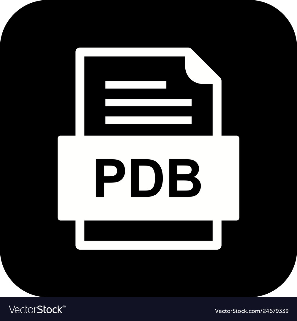 Pdb file document icon