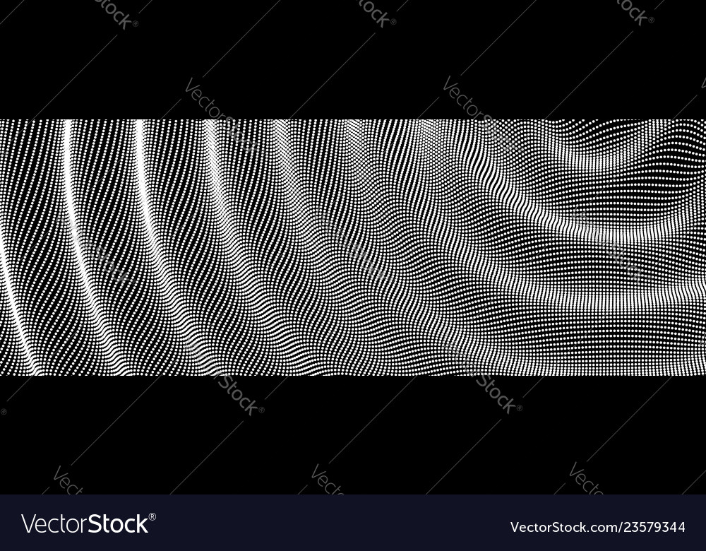 3d wavy background with ripple effect grid surface Vector Image 3d wavy background with ripple effect grid surface