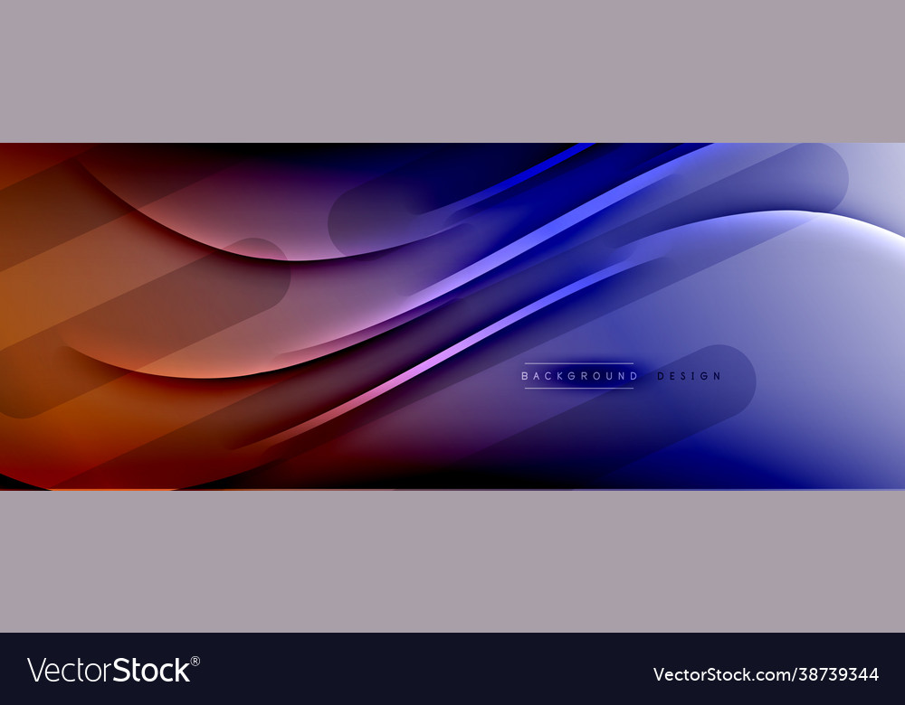 Abstract background - lines composition created vector image Abstract background - lines composition created