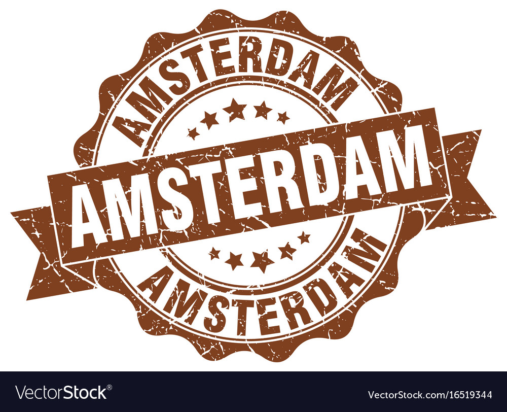 Amsterdam round ribbon seal