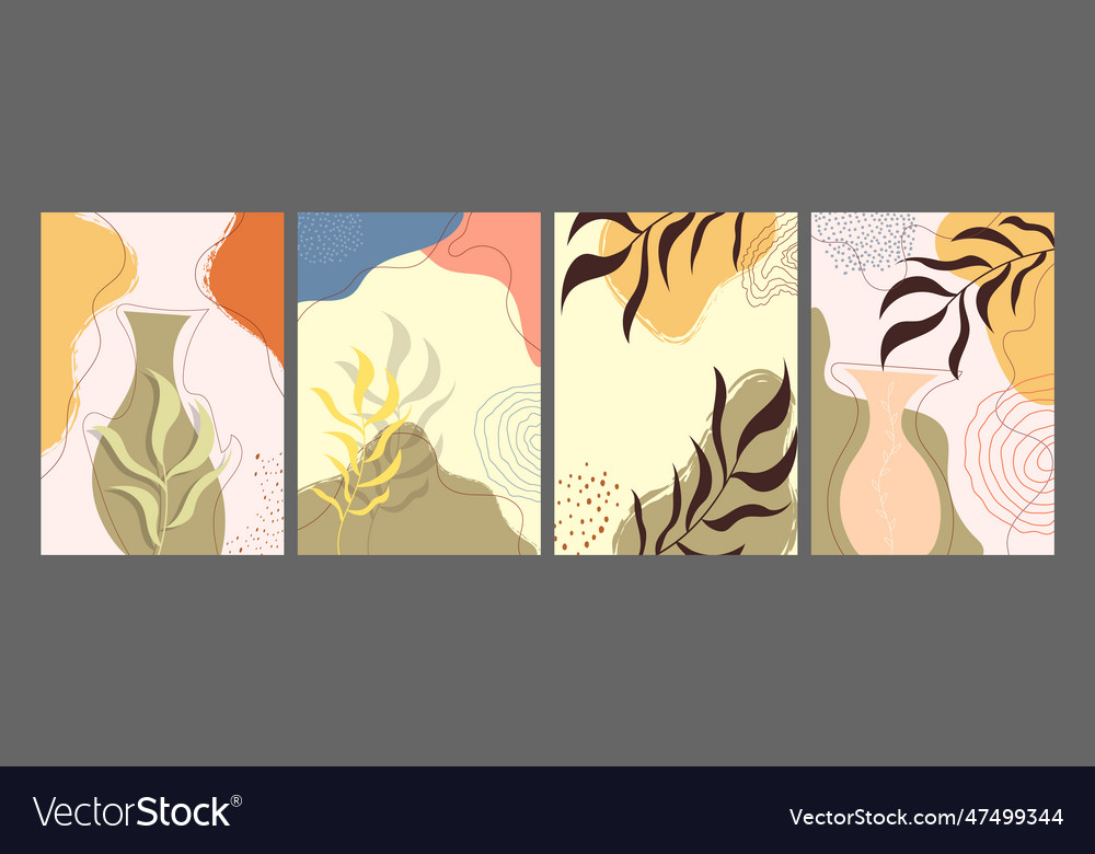 Handmade background layout with arbitrary shapes vector image Handmade background layout with arbitrary shapes