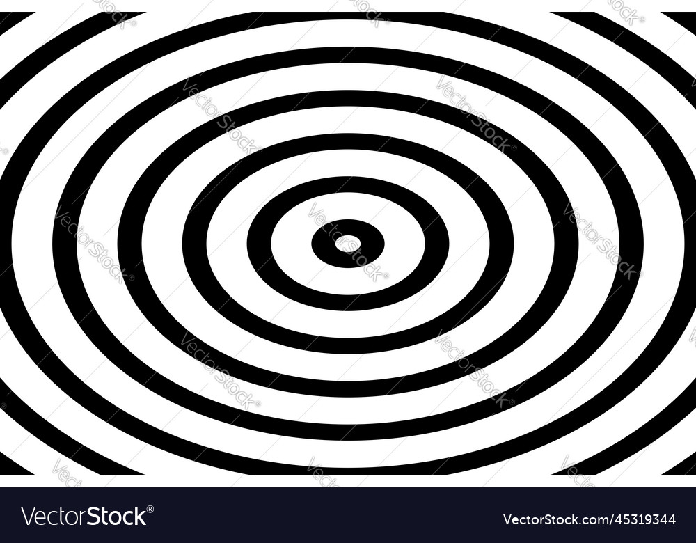 Oval lines pattern Royalty Free Vector Image - VectorStock