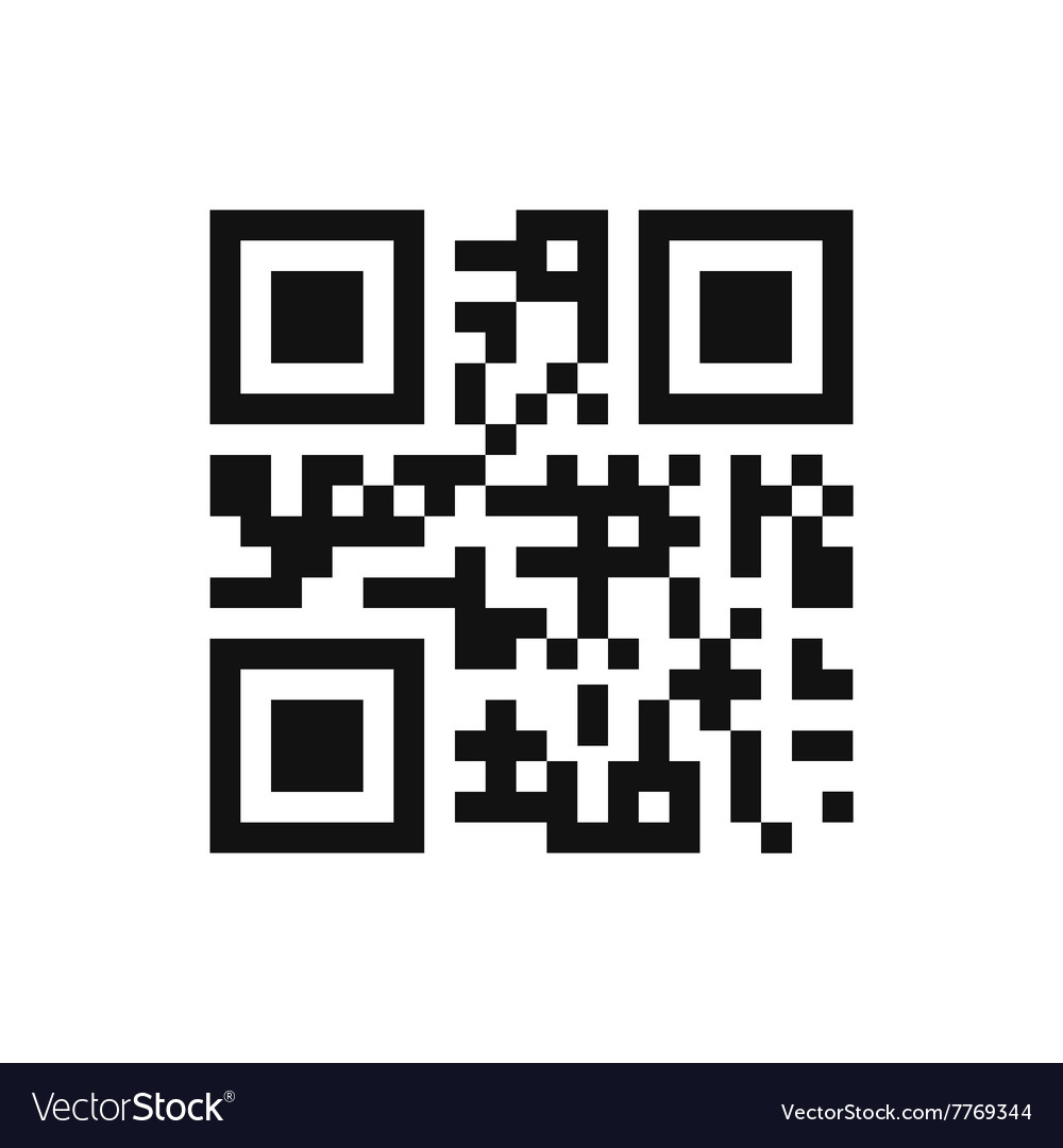 Qr code isolated design sample modern