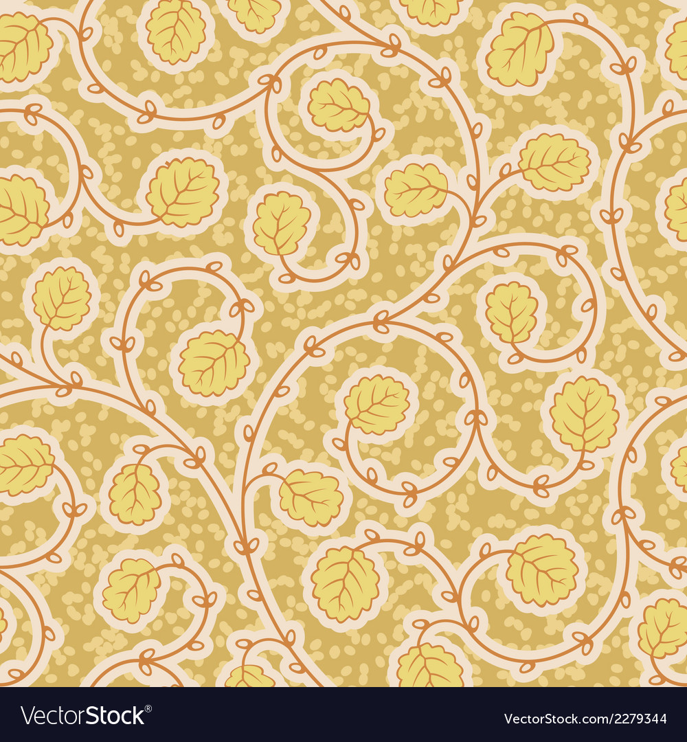 Seamless abstract floral background