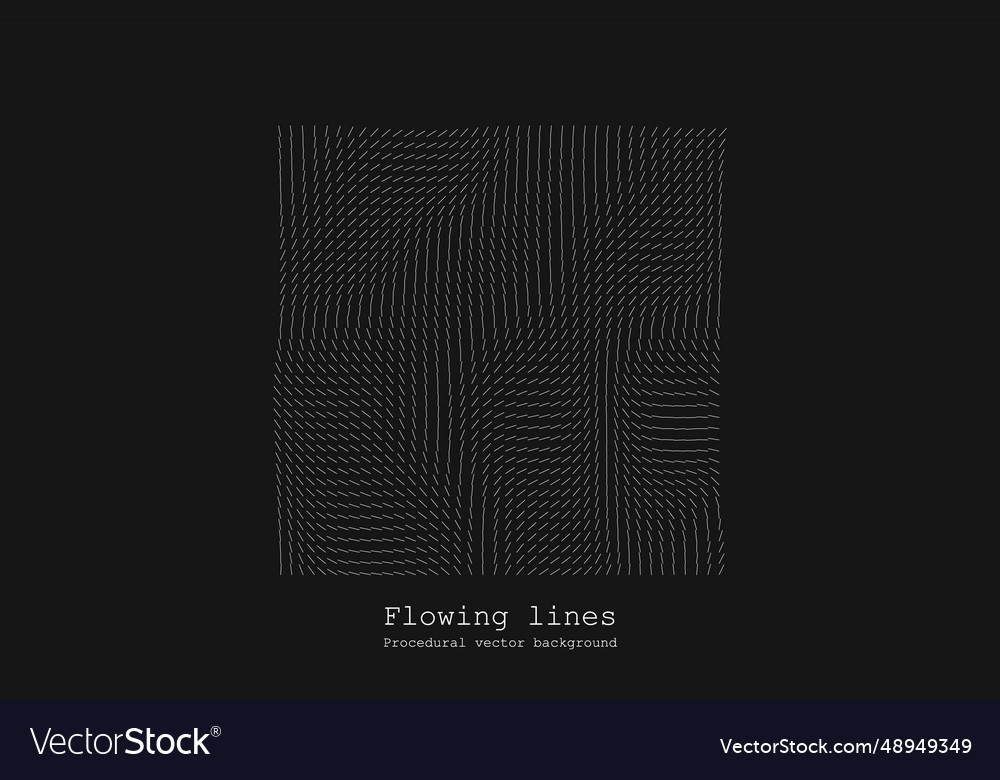 Abstract line matrix pattern noise flow dynamic vector image Abstract line matrix pattern noise flow dynamic
