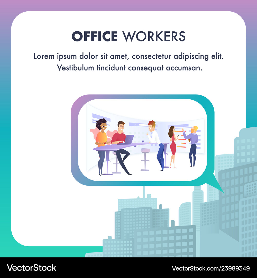 Group of people in business team working process Vector Image