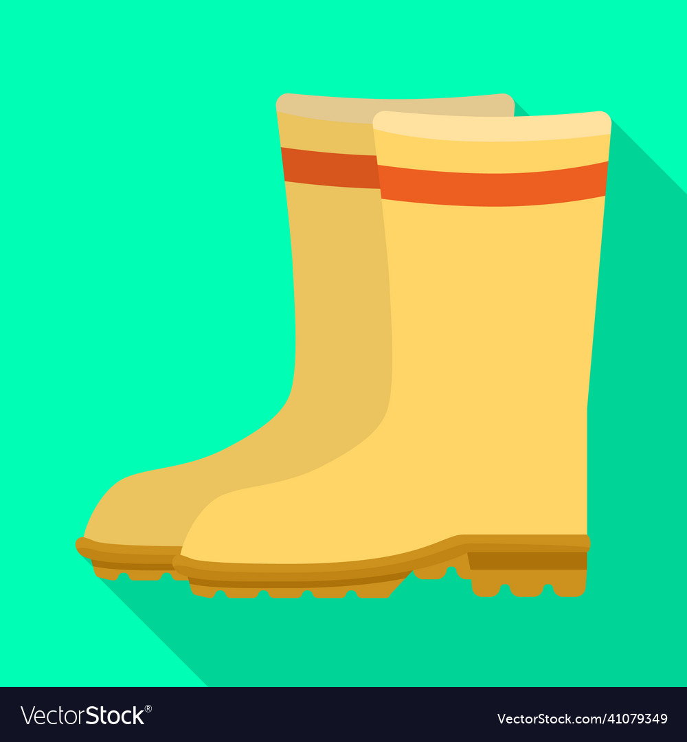 Isolated object of rubber and boot icon web