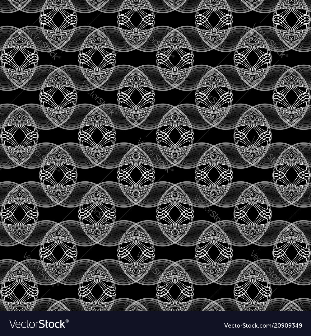 Monochrome Linear Twill Pattern